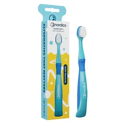 Nordics Nordics Kids Premium Zahnbürste Soft Meerjungfrau Blau – Produktbild 1 von 1