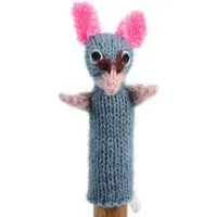 El Puente El Puente Gestrickte Fingerpuppe "Maus" | Fair Trade & Handmade aus Peru – Produktbild 1 von 1