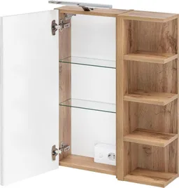 Schildmeyer Spiegelschrank Spiegelschrank,melaminharzbeschichtet, Made in Germany, B: 50 cm Solide Verarbeitung - Dieses Produkt ist in Deutschland gefertigt – Produktbild 1 von 1