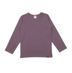 Walkiddy Kinder Langarmshirt GOTS zertifiziert, lila, Pferde-Motiv, Bio-Baumwolle, weich – Walkiddy – Produktbild 1 von 1