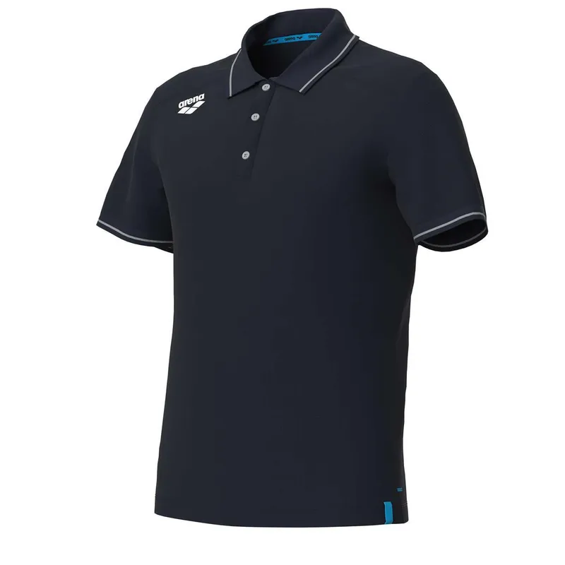 arena Polo-Shirt aus Baumwolle Arena Team Solid, Blau, – Produktbild 1 von 1
