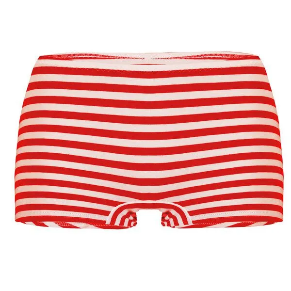 Frija Omina Frija Omina Bio-Panty Erna Streifen, Rot-weiß (rot), – Produktbild 1 von 2