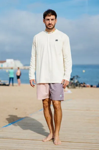 Trendsplant Trendsplant Color Block Q-Nova® Swim Trunks Mauve, Bunt, – Produktbild 4 von 4
