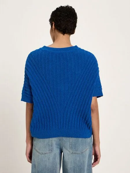 LANIUS LANIUS Boucle Pullunder, Lapis, – Produktbild 4 von 4