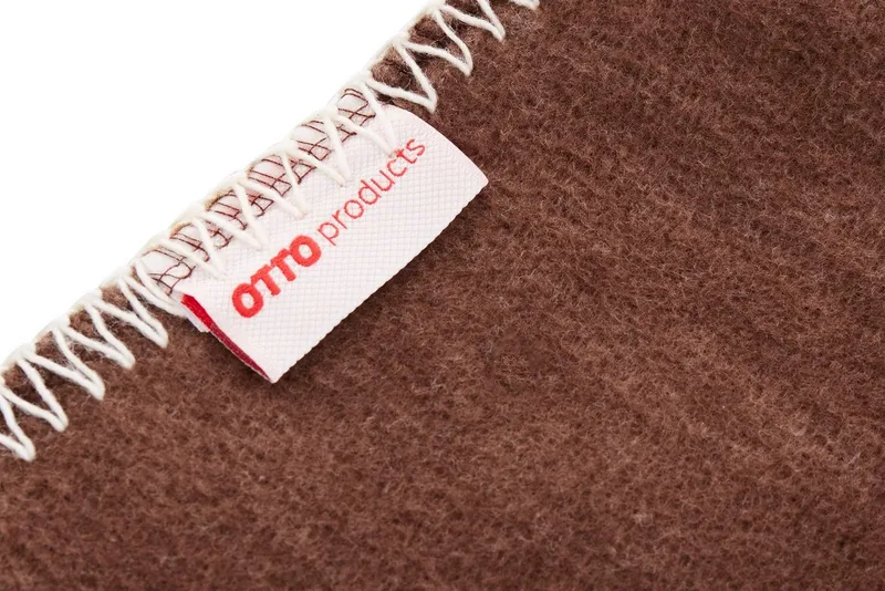 Wohndecke Jannis, OTTO home, GOTS zertifiziert - aus Bio-Baumwolle, Kuscheldecke, Braun, – Produktbild 5 von 5