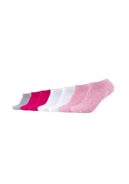 CAMANO camano 7 Paar Sneaker Sport-Socken | GOTS Biobaumwolle, Rosa, – Produktbild 1 von 1