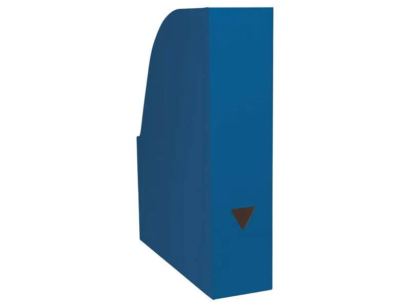 Stehsammler "Color" aus Recyclingkarton DIN A4, Blau, – Produktbild 1 von 1