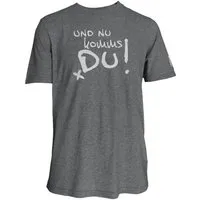 Spirit of Hamburg Spirit of Hamburg Biobaumwoll T-Shirt mit Spruch „Und nu kommst Du!“, Anthrazit, – Produktbild 1 von 1