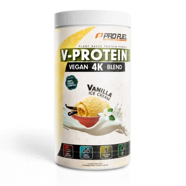 ProFuel ProFuel Veganes Proteinpulver 1kg - Vanilla Ice Cream – Produktbild 1 von 1