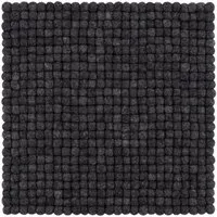 myfelt myfelt Filzkugel Sitzauflage (⌀ 36 cm, 36 x 36 cm), Anthrazit meliert (hugo), – Produktbild 1 von 1