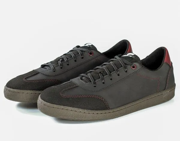 Fairticken Fairticken Retro Unisex Sneaker SETUBAL mit veganem NoBuck, Schwarz, – Produktbild 2 von 4