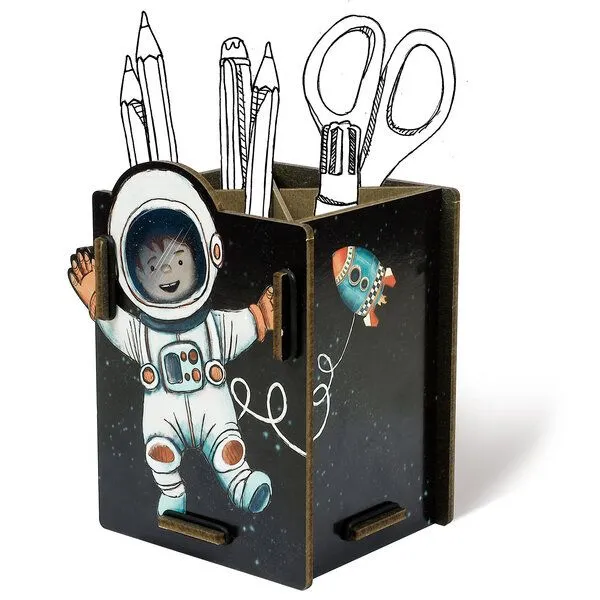 WERKHAUS WERKHAUS Stiftebox Astronaut – Produktbild 1 von 4