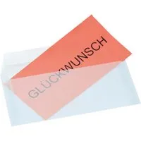 500 Kuverts DIN lang transparent klar NK – Produktbild 1 von 1