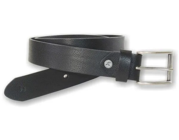 Greenbelts Greenbelts Herren Ledergürtel BASE, Black, – Produktbild 3 von 3