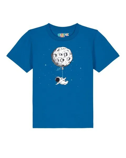 watabout.kids watabout.kids T-Shirt Kinder Funny Spaceman, Royal blue, – Produktbild 1 von 2