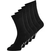 MELA MELA Basic Socken im 5er-Pack aus Biobaumwoll-Mix, Schwarz, – Produktbild 1 von 1
