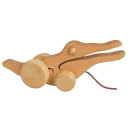 Mitienda Shop Mitienda Shop Ziehtier Krokodil Sammy aus Holz – Produktbild 1 von 1