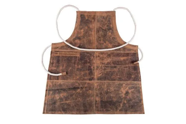 Alpenleder Alpenleder Grillschürze FUNKENFEUER, Old havanna, – Produktbild 1 von 4