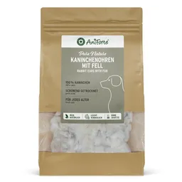 AniForte AniForte Kaninchenohren mit Fell 100 g – Produktbild 1 von 1