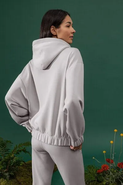 Soulwear Soulwear Yoga / Sport Hoodie Smooth oversized, Grau, – Produktbild 2 von 3