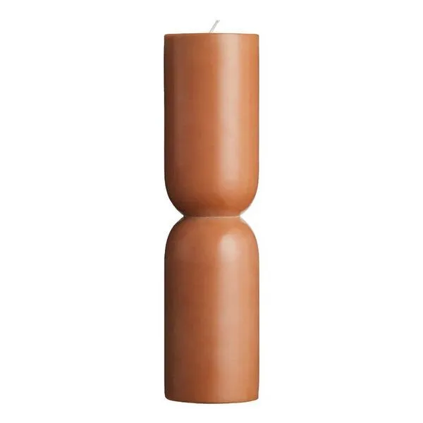 Originalhome Originalhome Nachhaltiges Kerzengeschenk: Handgegossene vegane Designkerze - Organic L,, Cognac, – Produktbild 2 von 3