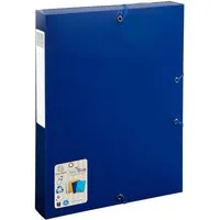 Exacompta Exacompta Archivbox "BEE BLUE" DIN A4, Rückenbreite 40 mm, aus Recyclingkunststoff – Produktbild 1 von 1