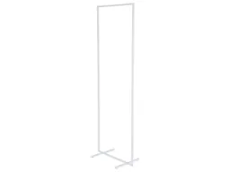 Garderobe 'Jonathan' B 50 x H 150 cm, Stahl pulverbeschichtet, weiß – Produktbild 1 von 1