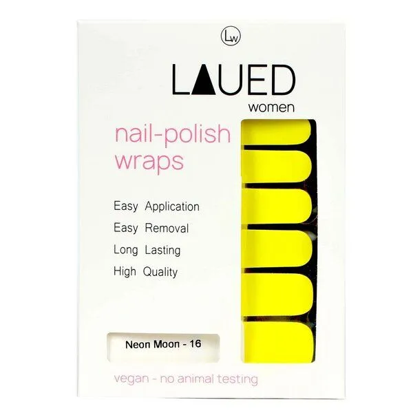 Vargu Vargu LAUED vegane Nagelfolien solid neon, Neon moon, – Produktbild 3 von 4