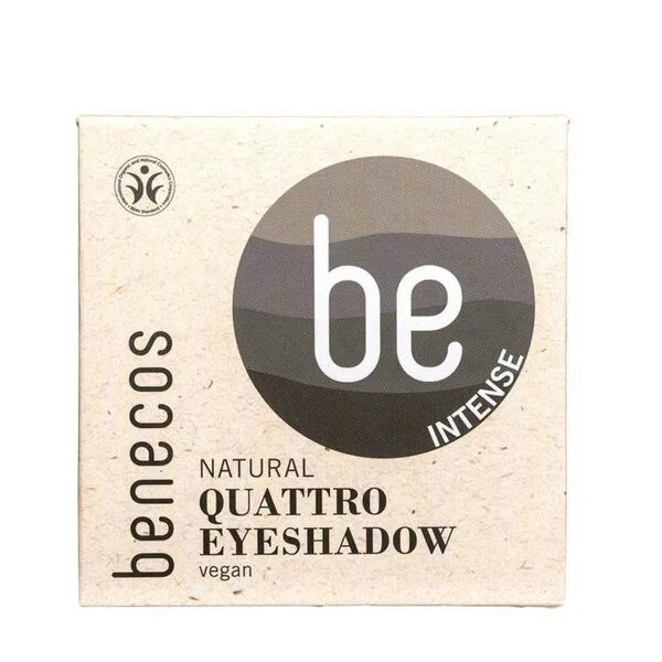 Benecos Benecos Natural Quattro Eyeshadow Smoky Eyes – Produktbild 5 von 7