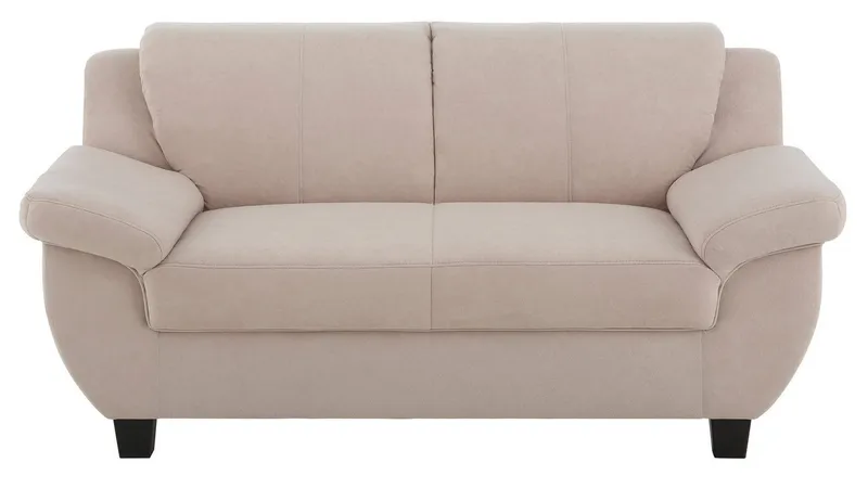 Home affaire 2-Sitzer Yesterday zeitlos und komfortabel, gemütliche Armlehnen, Microfaser, Beige, – Produktbild 2 von 5