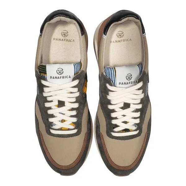 PANAFRICA PANAFRICA Arusha - Unisex Recycling Sneaker, Gris (grün), – Produktbild 4 von 4