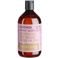 Benecos benecosBIO - Duschgel BIOWildrose ENTDECKE DIE WILDE ROSE IN DIR – vegan – Produktbild 1 von 1