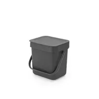 Brabantia Brabantia Abfallbehälter Sort & Go, 3L - Grey – Produktbild 2 von 2