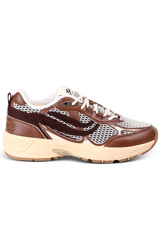 Genesis Genesis Herren vegan Sneaker G-Eco 99 2-Tone Braun/Weiß, Braun, – Produktbild 1 von 2