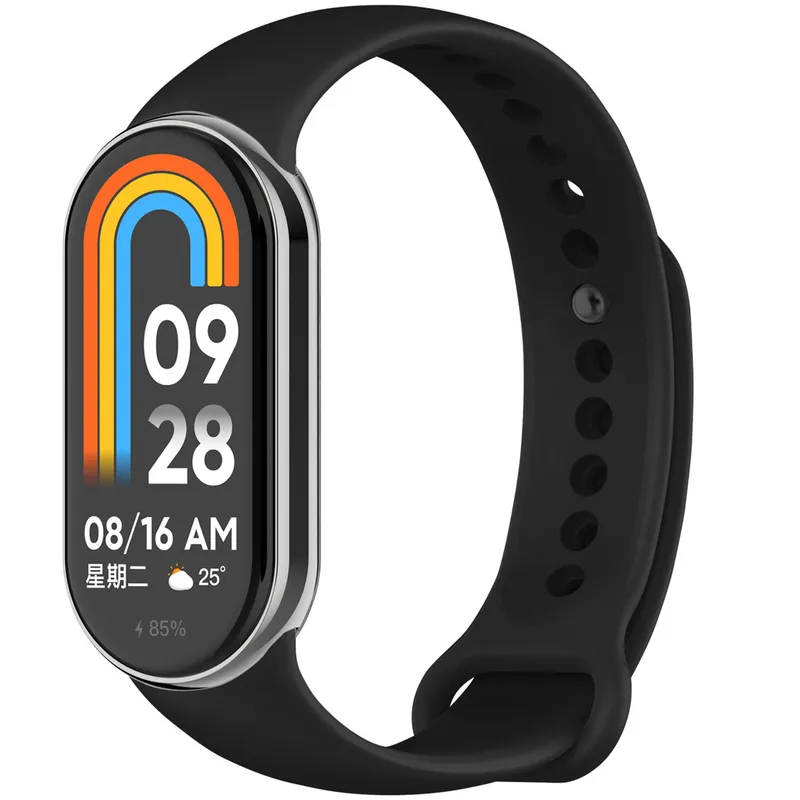 imoshion imoshion Silikon Sportarmband für Xiaomi Smart Band 8 / 9 / 11 Active, Schwarz, – Produktbild 1 von 1
