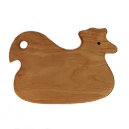 Mitienda Shop Mitienda Shop Frühstücksbrettchen mit Tiermotiv Igel / Huhn – Produktbild 1 von 1
