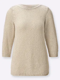 Witt Witt 3/4-Arm-Pullover champagner-meliert – Produktbild 1 von 1
