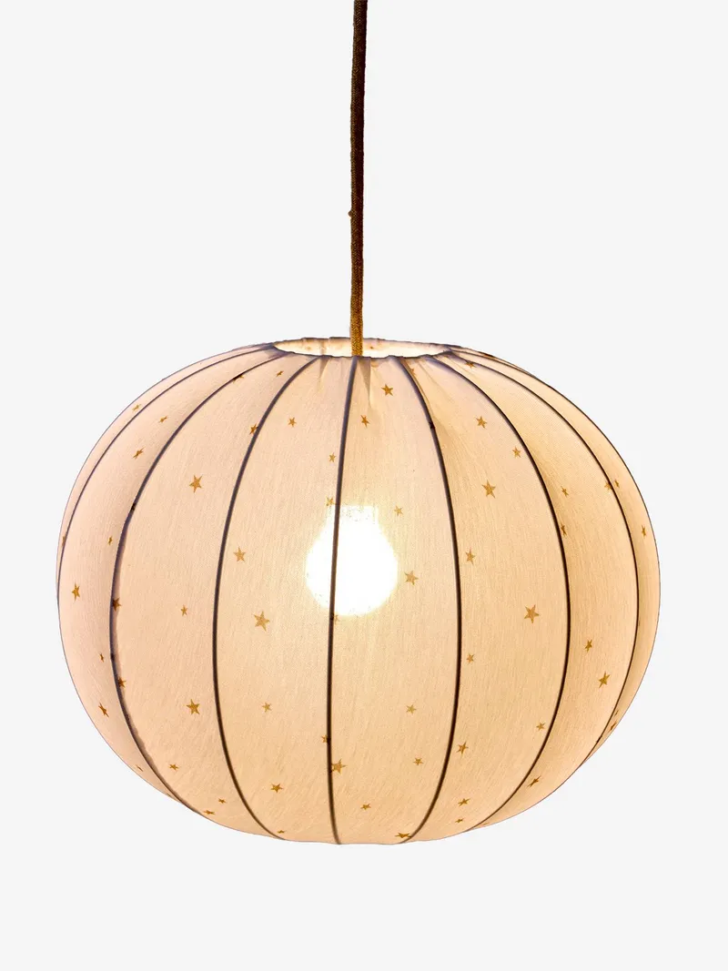Vertbaudet Lampenschirm aus Stoff Kinderzimmer, Beige, – Produktbild 3 von 4