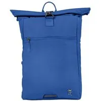FUCHS & REBELL FUCHS & REBELL PIET Rolltop Rucksack – Stylisch & praktisch mit Rücken-Zipper, Kobalt blau, – Produktbild 1 von 1