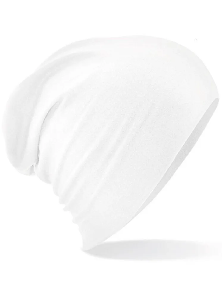 Beechfield Beechfield Beanie leichte Damen Mütze für Jugendliche u. Erwachsene für alle Jahreszeiten geeignet, Weiß, – Produktbild 2 von 2