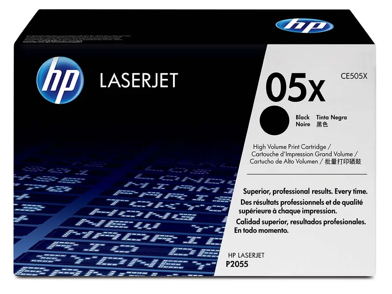 Hewlett Packard hp Druckkassette CE505X schwarz – Produktbild 1 von 1