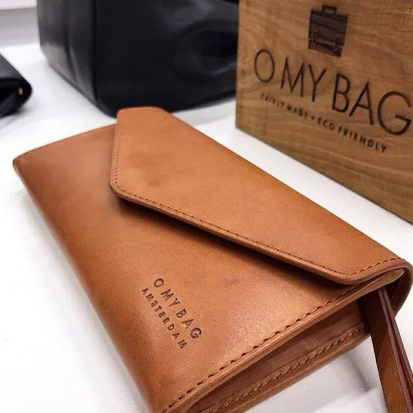 O MY BAG O MY BAG Geldbörse - Envelope Pixie, Cognac, – Produktbild 2 von 2
