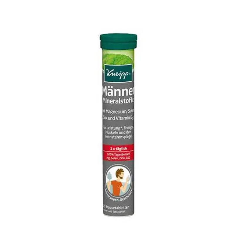 Kneipp Kneipp Männer Mineralstoffe 15 St Brausetabletten – Produktbild 1 von 2