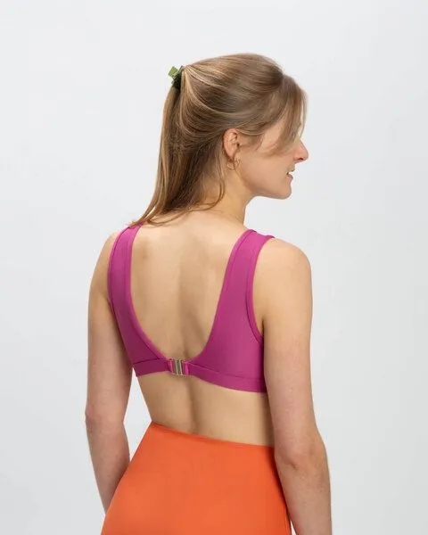 MATONA Matona Bikini Oberteil aus Econyl für Frauen / Bikini Top, Purple, – Produktbild 2 von 4