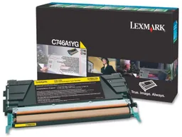 Lexmark Lexmark Druckkassette C746A1YG gelb – Produktbild 1 von 1