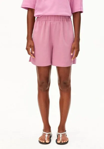 ARMEDANGELS Armedangels - Linen Blend Pull On Short, Rosa (washed berry), – Produktbild 1 von 3