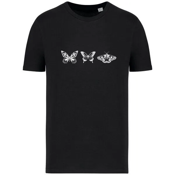 Greenspired Greenspired Basic Bio T-Shirt Metamorphose 155g/m² XXS - 4 XL", Schwarz, – Produktbild 1 von 1