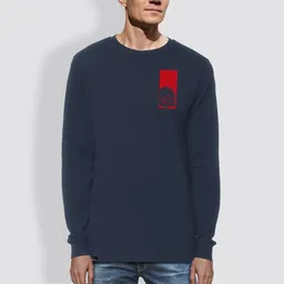 little kiwi little kiwi Herren Longsleeve, "Schlafender Fuchs" – Produktbild 1 von 1