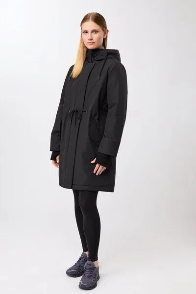 LangerChen LangerChen Parka locker geschnitten und wattiert, Black (schwarz), – Produktbild 4 von 4