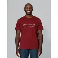 watapparel watapparel T-Shirt Unisex Socken habe ich mir schon immer gewünscht, Burgundy, – Produktbild 1 von 1